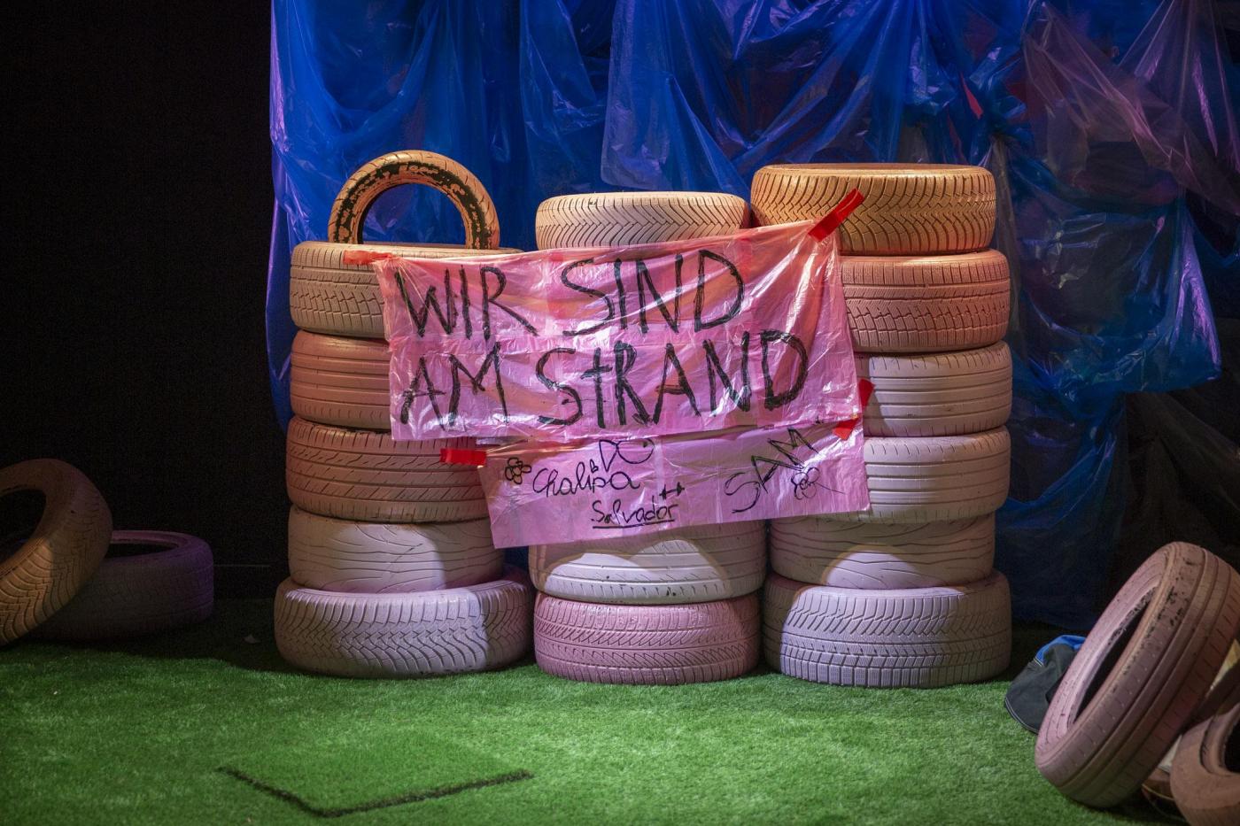 Endszene des Theaterstücks Endszene des Theaterstücks