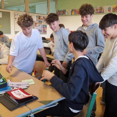 Austausch der Weihnachtsbotschaften