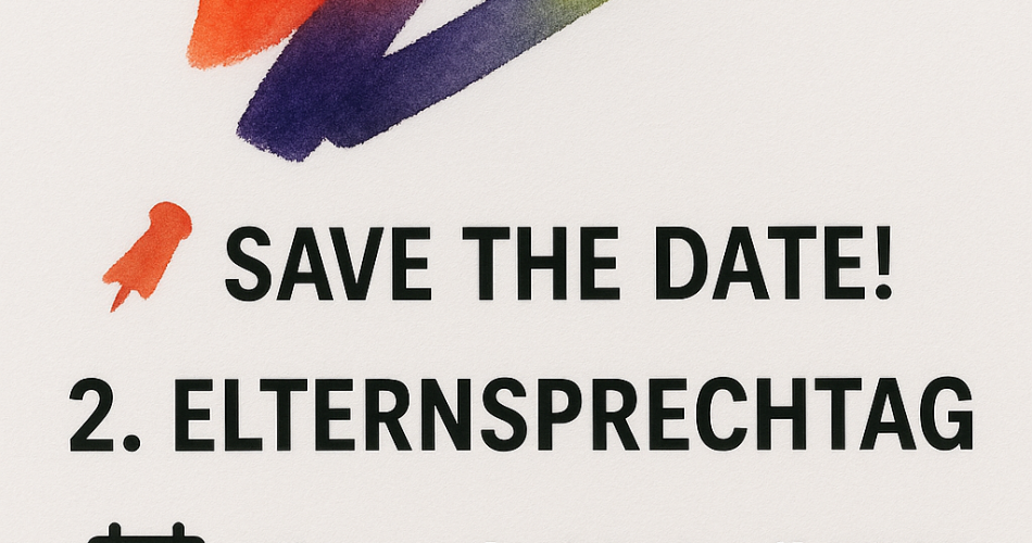 Save the Date: 2. Elternsprechtag